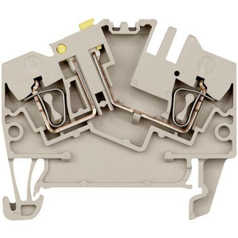 Bloc de jonction de test sectionnable Weidmüller ZTR 2.5-2 1779010000-1 beige foncé 1 pc(s) D13958 (1/5)