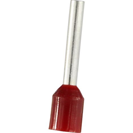 Embout de câblage RS PRO, 1.5mm², Rouge, longueur 12mm
