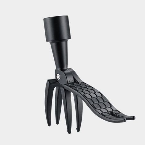Outils de dsherbage de jardin Amovible avec tte en acier antidrapante 4 griffes Ninclut pas la tige de dsherbage (1/5)