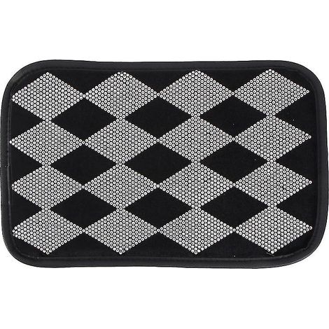 1 coussin d'accoudoir orné de strass