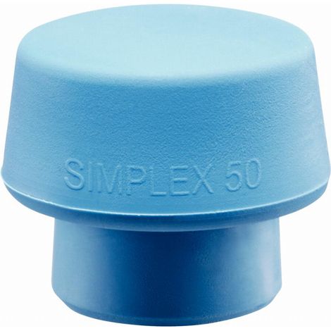 Tapas HALDER SIMPLEX TPE blando, azul - D=50 mm - 3201.051