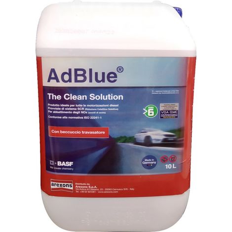ADBLUE ADDITIVO MOTORI DIESEL CON BECCUCCIO 10 LT