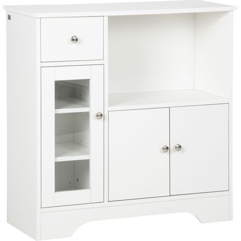 Buffet de cuisine CLAUDIE blanc (1/5)