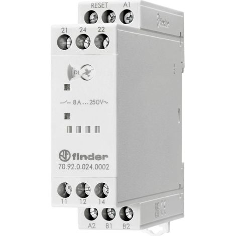 Finder Relè di protezione motore 24 AC con 2 invertitori