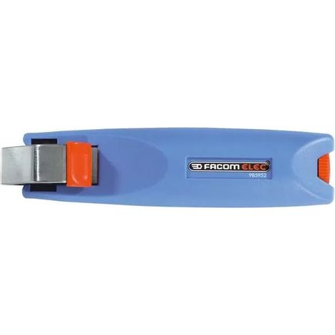 Cuchillo utilitario Facom 985952 mecanismo ergonómico empuje hoja pivotante