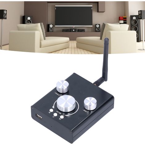 2 x 100-W-Audioverstärkermodul (Höhen und Bässe), Bluetooth 5.0, Zweikanal-Stereo, Aluminiumgehäuse, TPA3116 (1/5)