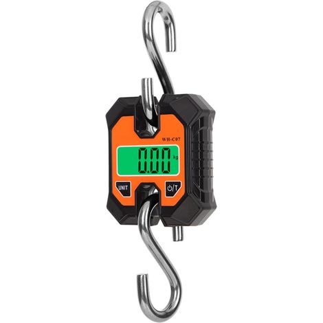 Balance numérique électronique portative mini crochet pesage digital suspendu pour bagages usage industriel (1/5)