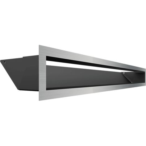 Lüftungsgitter LUFT 9x80 Edelstahl Slim (1/5)