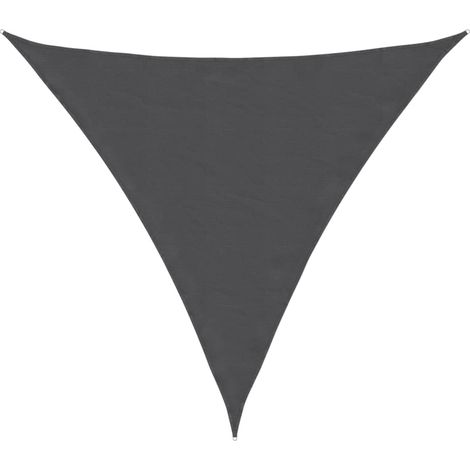 Voile d'ombrage  Voile de parasol anthracite 2x2x2 m 100 % polyester oxford