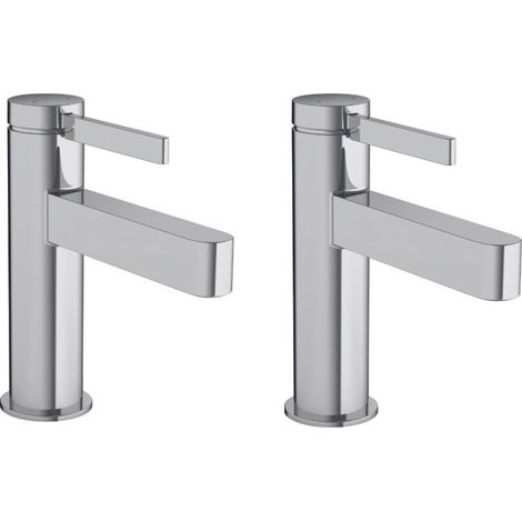 HANSGROHE Robinet de lave-mains 100 eau froide sans tirette ni vidage chromé Finoris