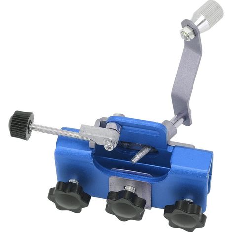 D'affûtage de Chaîne de Tronçonneuse pour Scies à Chaîne et Scies électriques Bûcheron, Jardinier (Bleu) (1/5)