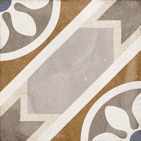 Eiffel Art Construction – Carrelage en grès cérame effet ciment 20x20 cm – Finition mate pour intérieur et extérieur – Motifs colorés – Usage facile pour patchwork (1/5)
