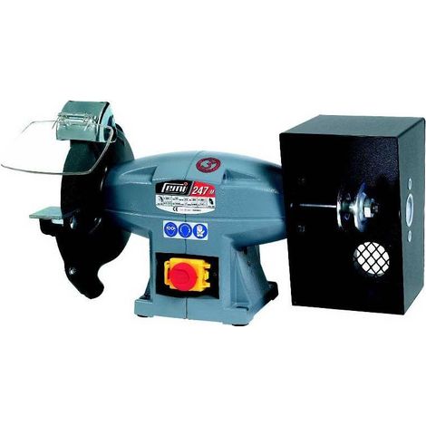 Kombinierte Schleif- und Poliermaschine FEMI 163/M EVO - 2200 W Drehstrom - Ø 300x40x30 mm - Mit Schleifscheibe, ohne Bürste - 8028731