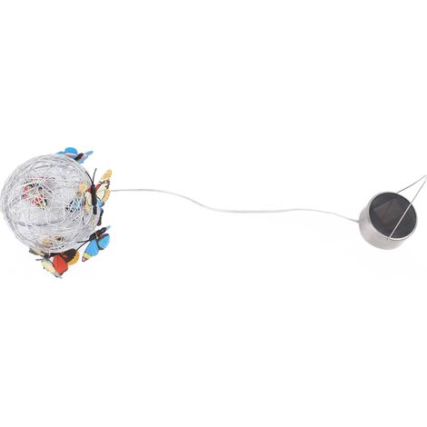 Lampe suspendue solaire à LED étanche lumière colorée déco lanterne solaire extérieur terrasse jardin (1/5)