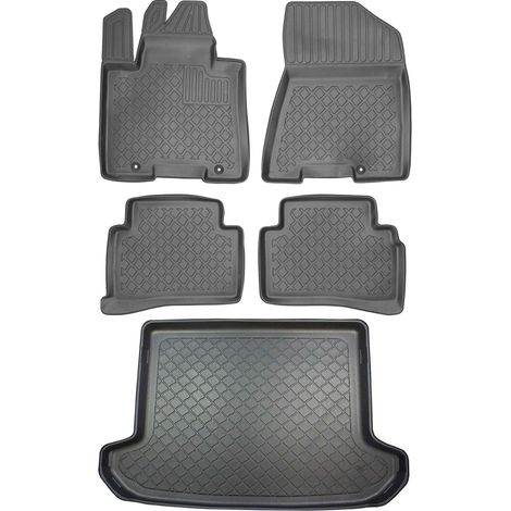 Ensemble de tapis de sol et de coffre pour Kia Sportage IV SUV (à partir de janvier 2016). (1/5)