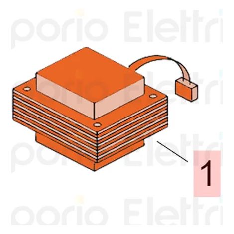 Transformateur d'alimentation FAAC GENIUS 7501265 pour Zodiac D600 (remplacement) (1/3)
