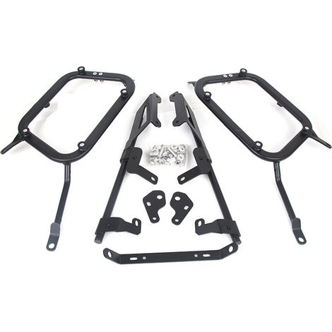 Compatible with the side and rear luggage racks of Honda NC750X, NC750S and NC700 motorcycles (three-box rack, 2019-2021 models). (1/5)