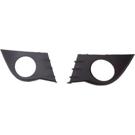 Grilles de pare-choc avant kit avec trou anti-brouillard Renault Clio 3 phase 1 2005-2009