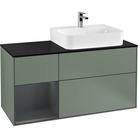 Villeroy & Boch G142HGGM Meuble sous-lavabo Finion G14 (1/2)