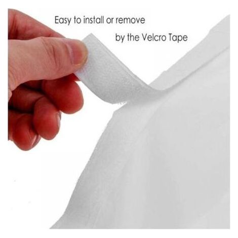 Kit Calfeutrage Climatiseur Mobile Porte Fenetre 300cm, pour Climatiseurs, Sèche-linge et Déshumidificateurs Tuyau évacuation Calfeutrage Fermeture éclair, Facile a Installer (1/5)