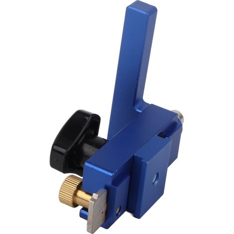 Butée de Fin de Course en Alliage d'Aluminium pour Rail en T, Anticorrosion, Accessoire de Menuiserie à 45 Degrés (1/5)