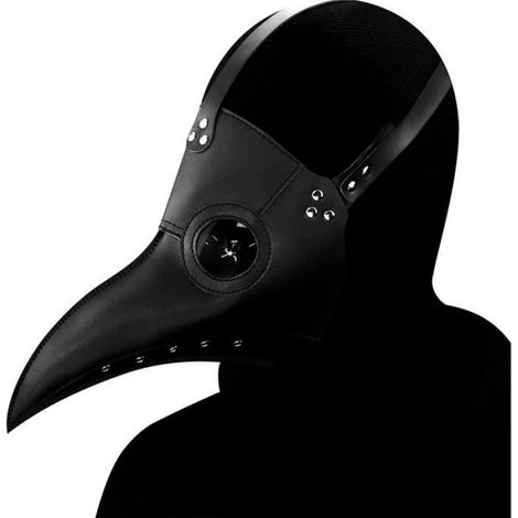 Masque De Docteur De Peste - - Halloween - Noir - Intérieur - Adulte - Mixte (1/5)