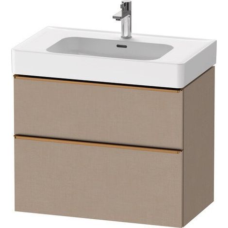 DURAVIT DE4377004750000 DNe WTU WH Droit Évier 784x452x625 Sans Meuble H