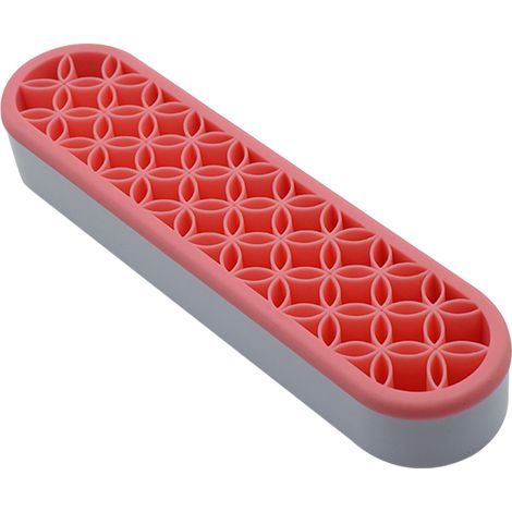 Organisateur de bureau, porte-pinceaux de maquillage en silicone, boîte de rangement pour cosmétiques, support pour pinceaux de maquillage, porte-stylos de peinture pour ranger et organiser vos produi