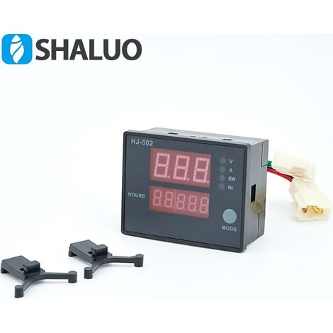HJ-502 Digital display meter for generator set: voltage, frequency, current, power, operation and synchronization (5 in 1)