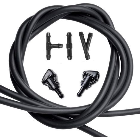 Kit de buses de lave-glace pour Chrysler, Dodge, Jeep, Ram - Jet de lave-glace et tuyau de fluide avec connecteur (1/5)