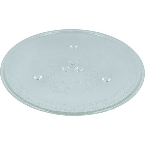 vhbw Microwave Plate compatible with Samsung MS23F300EAK, MS23F301EAK Microwave - Rotary Plate with Y-shaped mount, Glass, 285 mm
