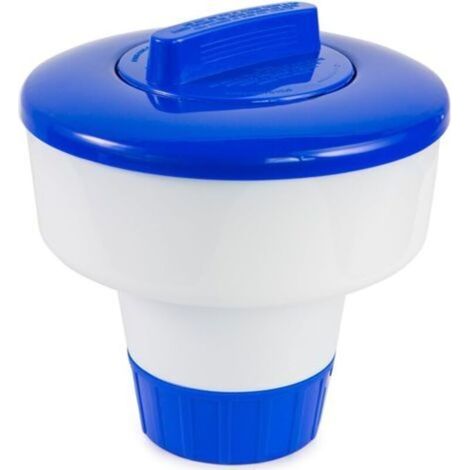 Distributeur de chlore et de brome à flotteur, distributeur de piscine, doseur de piscine, idéal pour les piscines hors sol et hors sol (1/5)