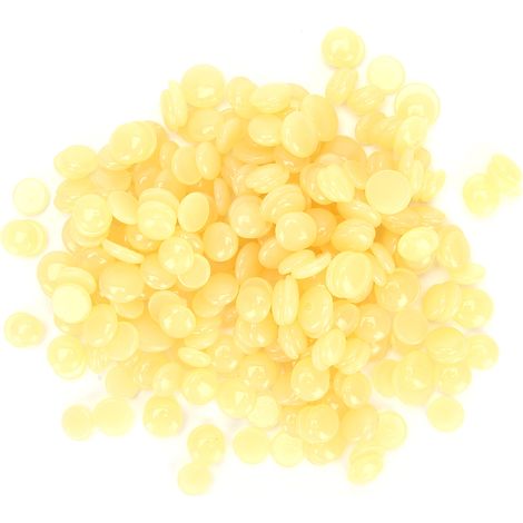 Perles de cire épilatoire dure 100g au miel pour visage, aisselles et bras - Épilation efficace pour tous (1/5)