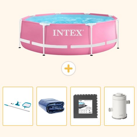 Intex Piscine Tubulaire Ronde - 244x76 cm - 5-pièces  S43 (1/5)