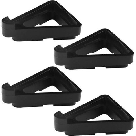 Lot de 4 supports de jardinière résistants à la chaleur, rehausseurs de pots de fleurs triangulaires haute stabilité pour plantes surélevées (1/5)