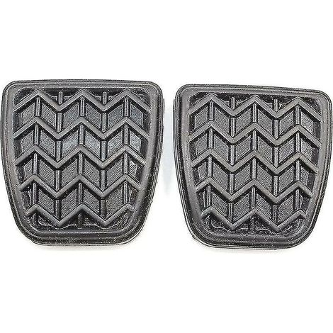 2 pièces de pédale de frein d'embrayage en caoutchouc pour Toyota Camry Hilux Vigo Kun