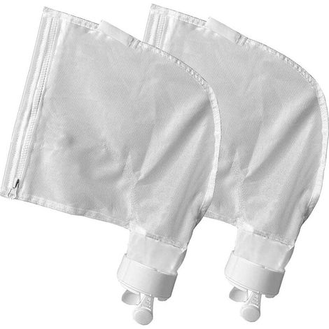 Ersatzbeutel für Polaris 280 480 K13 K16 Poolreinigungsroboter, Mehrzweck-Nylon-Netzbeutel mit Reißverschluss (2er-Pack)
