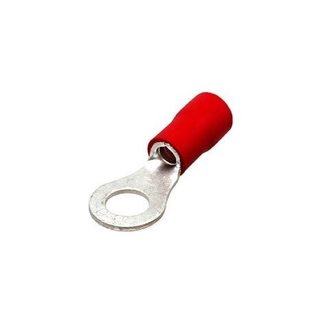 Runder isolierter Anschluss 4,3 / 1,5 mm Rot 50 Stk