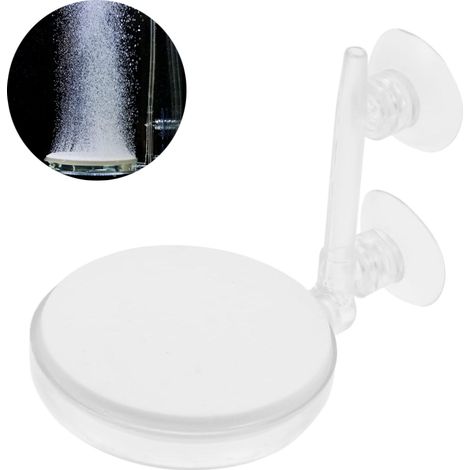 Aquarium Pierre a Air, pierre à air d'aquarium, avec Valve de Commande Silencieux Super High CO2 Diffuseur d'oxygène dissous pour Aquarium et hydroponique (100 mm)