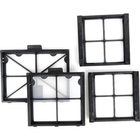 4 pièces Filtres pour Robots de Piscine Compatibles avec Dolphin S50, S100, Active 10, Active 15, T15, T25, E10, Proteus DX3, Cayman, Escape et Advantage (référence : 9991468-R4) (1/5)