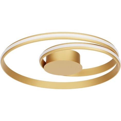 Plafoniera classica redo group torsion 01 4358 led alluminio dimmerabile (1/5)