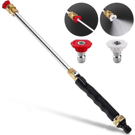 Jet buse alimentation rondelle pour tuyau d arrosage 2 haute pression buses et rapide connecteurs Hydro jet Wand (1/5)