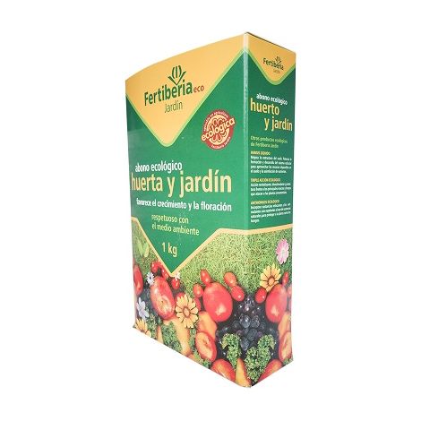 Fertiberia Fertilizzante granulato ecologico di Huerta Y Garden, 1 kg