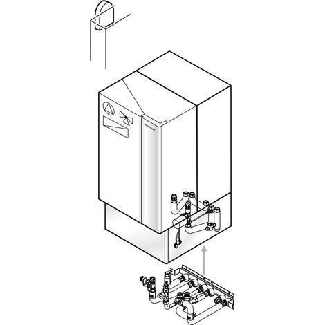 Weishaupt Paket WTC-GW 25-B K-35P Gas, ohne Zirkulation, Anschluss hinten - 894417 von Weishaupt (1/2)