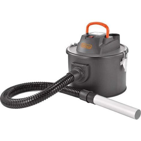 Aspiracenere con serbatoio in acciaio 10 litri 800w vinco 40176