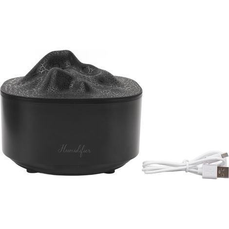 Lava Mountain 1,5-Liter-USB-Diffusor – Großformatig, farbige LEDs, kühler Nebel, Schlafzimmer/Büro, Lavaeffekt, beeindruckendes Muttertagsgeschenk