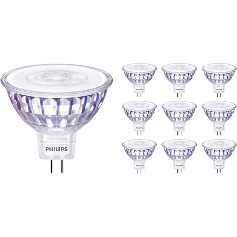 Lot 10x Philips Master Value LED Spot GU5.3 MR16 5.8W 460lm 36D -