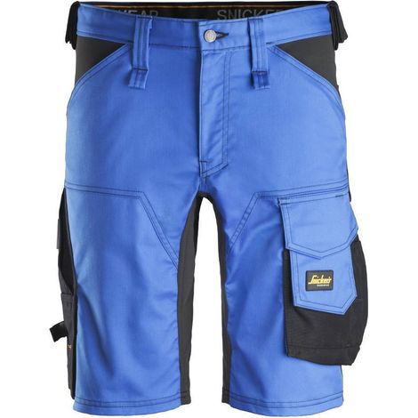 PANTALONE CORTO STRETCH ALLROUNDWORK TG. 56 CELESTE (1/2)