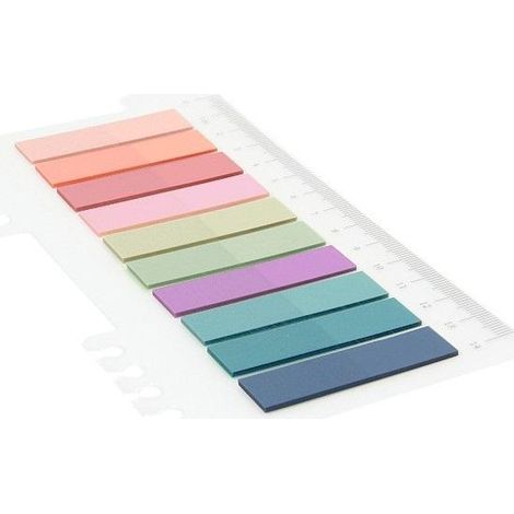 Linguette indice in plastica 10x20 12mmx45mm