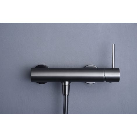 Imex -  Grifo Monomando Ducha y Bañera  Black Gun Serie Monza